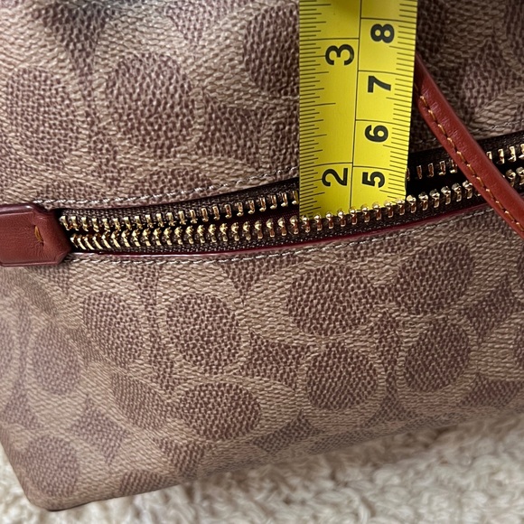 🌸Coach Evie Backpack 22 In Signature Canvas New! - Picture 12 of 15